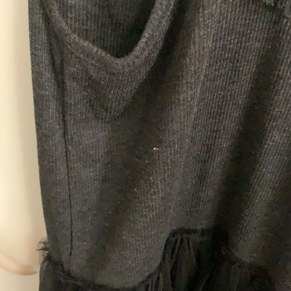 A'Reve Black Lace Overlay Maxi Dress - Picture 8 of 9